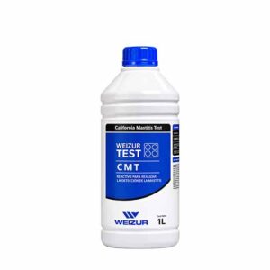 Frasco de Weizur Test de 1 litro, reactivo CMT para mastitis bovina