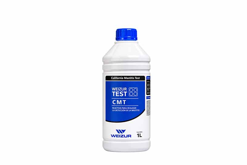 Frasco de Weizur Test de 1 litro, reactivo CMT para mastitis bovina